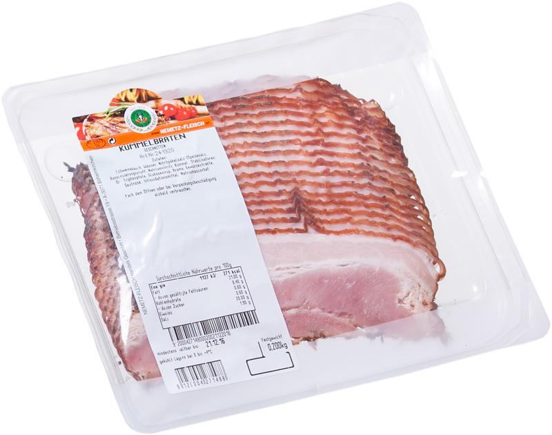Kmmelbraten geschnitten 