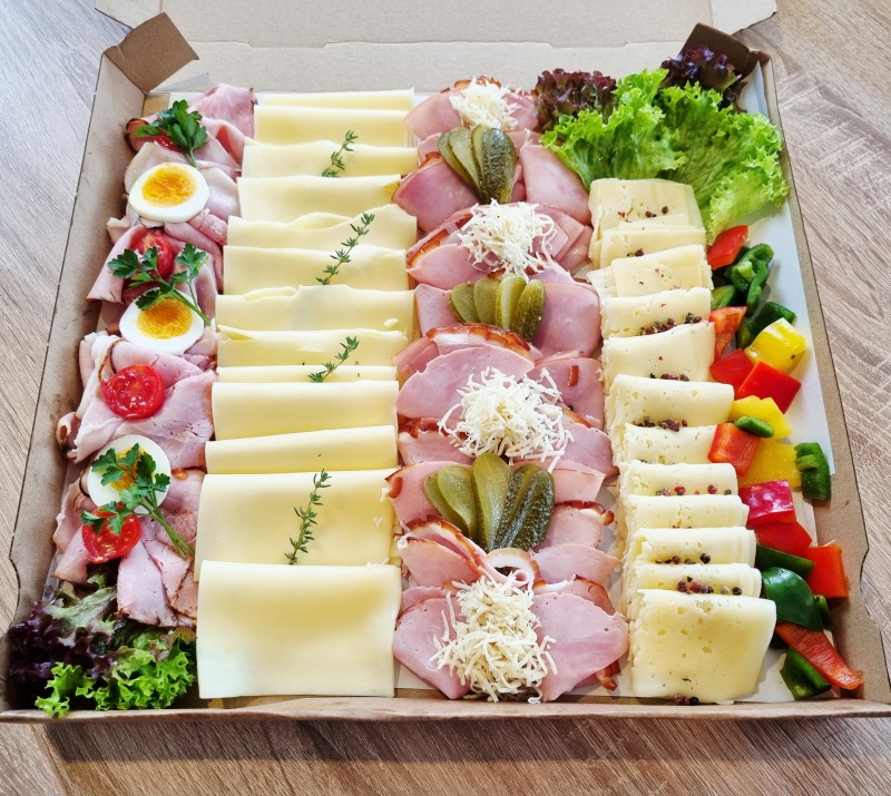 Schinken-Käse-Platte Schinken-Käse-Platte