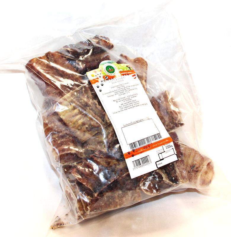 Hund Luftrhre 500g Sack