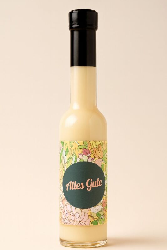 Grussflasche Eierlikör Grussflasche Eierlikör