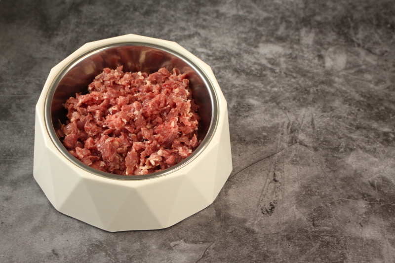 Hund H�hnerherzen faschiert