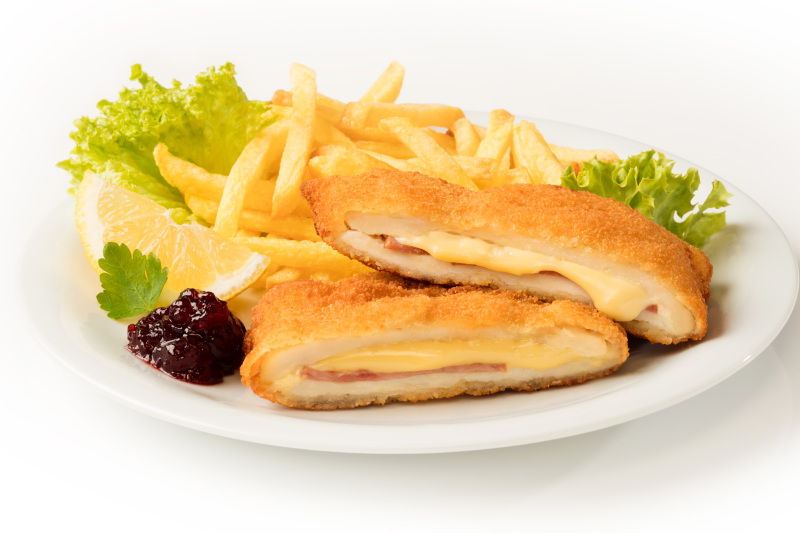 Hhner Cordon Bleu paniert