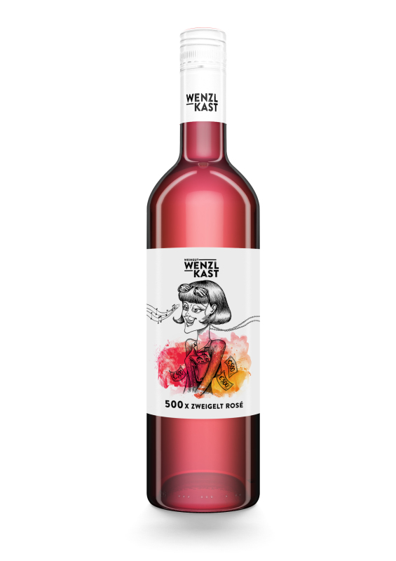 Wein Zweigelt Rose Wenzl